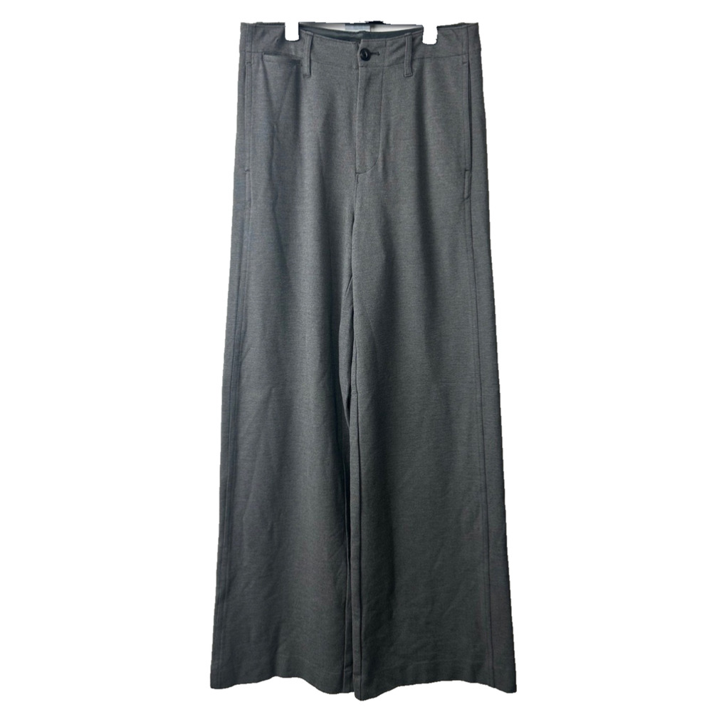 Rag & Bone Gray Wide Leg Ankle Length Pants Size 4 Viscose Blend Career Boho A40